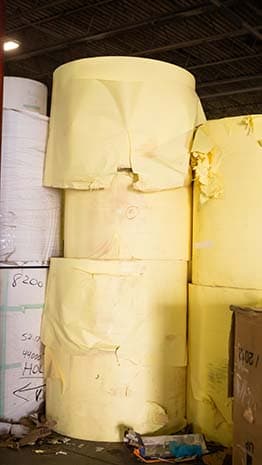 Chemical-barrier paper recycling case study